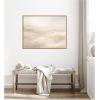 image:imageKate and Laurel Tonal Abstract Textural White and Beige Light Natural Neutrals Horizontal Framed Canvas Wall Art by The Creative Bunch Studio 42 x 32 Sylvie Natural Modern Abstract Art for Wall