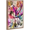 image:imageKate and Laurel Sylvie Beaded Amaze Vintage Framed Canvas Wall Art by Inkheart Designs 18x24 Gold Abstract Colorful Wall Art DecorBeaded Gold