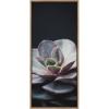 image:imageKate and Laurel Sylvie Lavender Succulent Framed Canvas Wall Art by Emiko and Mark Franzen of F2Images 18x40 Gold Sophisticated Succulent Print for Wall