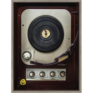image:imageKate and Laurel Sylvie High Fidelity Framed Canvas Wall Art by F2 Images 18x24 Walnut BrownGray