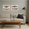 image:imageKate and Laurel A Moth Three Butterflies Wenceslaus Hollar 2 Piece Framed Canvas Wall Art Set by Nostalgia Prints Sylvie Natural Vintage Animal Art for Wall Decor