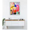 image:imageKate and Laurel Abstract 08 Framed Canvas Wall Art by Emma Daisy 32 x 42 Sylvie Beaded Black Modern Contemporary Abstract Art for Wall Decor Living Room BedroomBeaded Black