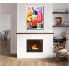 image:imageKate and Laurel Abstract 08 Framed Canvas Wall Art by Emma Daisy 32 x 42 Sylvie Beaded Black Modern Contemporary Abstract Art for Wall Decor Living Room BedroomBeaded Black