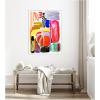 image:imageKate and Laurel Abstract 08 Framed Canvas Wall Art by Emma Daisy 32 x 42 Sylvie Beaded Black Modern Contemporary Abstract Art for Wall Decor Living Room BedroomBeaded White