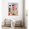 image:imageKate and Laurel Abstract 09 Framed Canvas Wall Art by Emma Daisy 32 x 42 Sylvie Beaded Black Modern Contemporary Abstract Art for Wall Decor Living Room BedroomBeaded Black