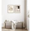 image:imageKate and Laurel Arly 1921 Alexandre Jacovleff amp A Janesich 1920 Edouard Halouze 2 Piece Framed Canvas Wall Art Set by Nostalgia Prints Sylvie Beaded Dark Gold Vintage Person Art for Wall Decor