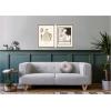 image:imageKate and Laurel Arly 1921 Alexandre Jacovleff amp A Janesich 1920 Edouard Halouze 2 Piece Framed Canvas Wall Art Set by Nostalgia Prints Sylvie Beaded Dark Gold Vintage Person Art for Wall Decor