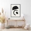 image:imageKate and Laurel Black Geometric Abstract 3 Framed Canvas Wall Art by July Art Prints 18 x 24 Sylvie Black Black amp White Abstract Art for Wall Decor Living Room BedroomBlack