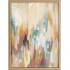 image:imageKate and Laurel Blake Brushstroke 133 Framed Printed Glass Wall Art by Jessi Raulet of Ettavee 18x24 Gold Neutral Abstract Wall DecorNatural