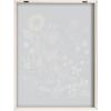 image:imageKate and Laurel Blake Dark Flora Framed Printed Glass Wall Art by Hannah Beisang 18x24 Natural Decorative Floral Art Print for Wall