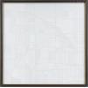 image:imageKate and Laurel Blake Deco Nadeau 1 Framed Printed Acrylic Wall Art by Leah Nadeau 24x24 Gray Decorative Abstract Art Print for Wall