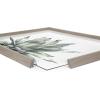 image:imageKate and Laurel Blake Parrys Agave Framed Printed Glass Wall Art by Emily Marie Watercolors 18x24 Gold Modern Botanical Succulent Wall DcorGray