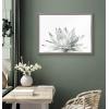 image:imageKate and Laurel Blake Parrys Agave Framed Printed Glass Wall Art by Emily Marie Watercolors 18x24 Gold Modern Botanical Succulent Wall DcorGray