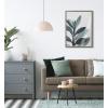 image:imageKate and Laurel Blake Senecio 1 Framed Printed Glass Wall Art by Emiko and Mark Franzen of F2Images 18x24 Gray Decorative Botanical Art for Wall