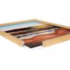 image:imageKate and Laurel Blake Sonoran Desert Framed Printed Acrylic Wall Art by Xizhou Xie 24x24 Natural Modern Abstract Bright Landscape Art for Wall