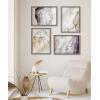 image:imageKate and Laurel Blake Three Wonders Framed Printed Glass Wall Art by Emiko and Mark Franzen of F2Images 18x24 Gray Decorative Gemstone Art Wall Dcor