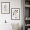 image:imageKate and Laurel Blake Tropical Leaves 02 Framed Printed Glass Wall Art by Alicia Schultz 18 x 24 Natural Decorative Tropical Art for WallGray