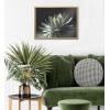 image:imageKate and Laurel Blake Warrior Succulent Framed Printed Glass Natural Plant Wall Art by Emiko and Mark Franzen of F2Images 18x24 Natural Moody Botanical Glass Art