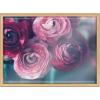 image:imageKate and Laurel Blake Yours Truly Framed Printed Glass Wall Art by Kristy Campbell 18x24 Natural Bold Dramatic Flower Art for Wall Home DecorNatural