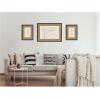 image:imageKate and Laurel Botanical Sketch Neutrals 3 Piece Framed Wall Art Print Set by Stephanie Klatt Carlisle Espresso Narrow Modern Contemporary Flower Art for Wall Decor