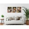 image:imageKate and Laurel Buoys No 1 No 2 and No3 3 Piece Framed Canvas Wall Art Set by Emiko and Mark Franzen F2 Images Sylvie Natural Coastal Beach Art for Wall Decor