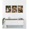 image:imageKate and Laurel Buoys No 1 No 2 and No3 3 Piece Framed Canvas Wall Art Set by Emiko and Mark Franzen F2 Images Sylvie Natural Coastal Beach Art for Wall Decor