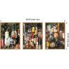 image:imageKate and Laurel Buoys No 1 No 2 and No3 3 Piece Framed Canvas Wall Art Set by Emiko and Mark Franzen F2 Images Sylvie Natural Coastal Beach Art for Wall Decor