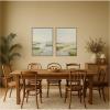 image:imageKate and Laurel Calming Landscape I amp II 2 Piece Framed Canvas Wall Art Set by Amy Lighthall Sylvie Dark Gold Modern Contemporary Abstract Art for Wall Decor