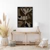 image:imageKate and Laurel Contour 2 Framed Canvas Wall Art by Shatha Al Dafai 18 x 24 Sylvie Black Modern Abstract Art for Wall Decor Living Room Bedroom38L x 28W