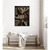 image:imageKate and Laurel Contour 2 Framed Canvas Wall Art by Shatha Al Dafai 18 x 24 Sylvie Black Modern Abstract Art for Wall Decor Living Room Bedroom38L x 28W