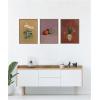 image:imageKate and Laurel Cyclamen Still Life with Fruit amp Bouquet in a Chinese Vase Odion Redon 3 Piece Framed Canvas Wall Art Set by Nostalgia Prints Sylvie Beaded Dark Gold Traditional Flower Art for