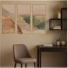 image:imageKate and Laurel Damascus View from the Mountain 3 Piece Framed Canvas Wall Art Set by The Smithsonian American Art Museum Sylvie Natural Modern Contemporary Abstract Art for Wall Decor