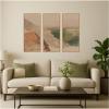 image:imageKate and Laurel Damascus View from the Mountain 3 Piece Framed Canvas Wall Art Set by The Smithsonian American Art Museum Sylvie Natural Modern Contemporary Abstract Art for Wall Decor