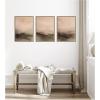 image:imageKate and Laurel Dawn No 1 No 2 amp No 3 3 Piece Framed Canvas Wall Art Set by Amy Lighthall Sylvie Dark Gold Modern Contemporary Abstract Art for Wall Decor