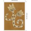image:imageKate and Laurel Delicate Bloom 8 Framed Canvas Wall Art by Shatha Al Dafai 18 x 24 Sylvie White Modern Abstract Flowers Art for Wall Decor Living Room Bedroom