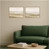 image:imageKate and Laurel Fading Fields III amp IV 2 Piece Framed Canvas Wall Art Set by Amy Lighthall Sylvie Beaded Rustic Natural Modern Contemporary Landscape Art for Wall Decor