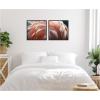 image:imageKate and Laurel Flamingo 2 Piece Framed Canvas Wall Art Set by Alicia Bock Sylvie Beaded Black Modern Contemporary Animal Art for Wall Decor