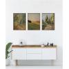 image:imageKate and Laurel Forest Interior Evening 1910 and Parklandschaft 3 Piece Framed Canvas Wall Art Set by Nostalgia Prints Sylvie Walnut Traditional Landscape Art for Wall Decor