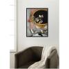 image:imageKate and Laurel Framed Canvas Wall Art Print Anemones au miroir noir 1919 Henti Matisse by Nostalgia Prints 18 x 24 Sylvie Beaded Black Frame Traditional Still Life Art for Wall Decor