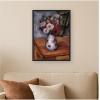 image:imageKate and Laurel Framed Canvas Wall Art Print Arshile Gorky Still Life of Flowers by The Smithsonian American Art Museum 18 x 24 Sylvie Beaded Black Frame Traditional Still Life Art for Wall Decor