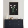 image:imageKate and Laurel Framed Canvas Wall Art Print Blush Tulips by Emiko and Mark Franzen F2 Images 23 x 33 Sylvie Beaded Dark Gold Frame Modern Contemporary Flower Art for Wall Decor