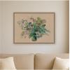 image:imageKate and Laurel Framed Canvas Wall Art Print Bouquet a la Fleur Jaune by Raoul Dufy by Nostalgia Prints 24 x 18 Sylvie Dark Gold Frame Bohemian Boho Flower Art for Wall Decor