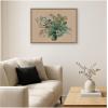 image:imageKate and Laurel Framed Canvas Wall Art Print Bouquet a la Fleur Jaune by Raoul Dufy by Nostalgia Prints 24 x 18 Sylvie Dark Gold Frame Bohemian Boho Flower Art for Wall Decor