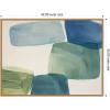 image:imageKate and Laurel Framed Canvas Wall Art Print Coastal Calm II by Amy Lighthall 42 x 32 Sylvie Natural Frame Modern Contemporary Abstract Art for Wall Decor