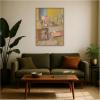 image:imageKate and Laurel Framed Canvas Wall Art Print Coin De Cheminee A Les Clayes Edouard Vuillard by Nostalgia Prints 28 x 38 Sylvie Beaded Dark Gold Frame Modern Contemporary Still Life Art for Wall