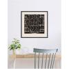 image:imageKate and Laurel Framed Canvas Wall Art Print Corbeille de begonias 1938 Henri Matisse by Nostalgia Prints 22 x 22 Sylvie Beaded Black Frame Modern Contemporary Still Life Art for Wall Decor