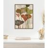 image:imageKate and Laurel Framed Canvas Wall Art Print Earthen Botanicals ll by Nikita Jariwala 18 x 24 Sylvie Walnut Frame Modern Contemporary Abstract Art for Wall Decor