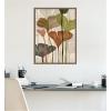 image:imageKate and Laurel Framed Canvas Wall Art Print Earthen Botanicals ll by Nikita Jariwala 18 x 24 Sylvie Walnut Frame Modern Contemporary Abstract Art for Wall Decor