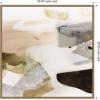 image:imageKate and Laurel Framed Canvas Wall Art Print Golden Terrain by Amy Lighthall 30 x 30 Sylvie Dark Gold Frame Modern Contemporary Abstract Art for Wall Decor