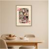 image:imageKate and Laurel Framed Canvas Wall Art Print King for Now 18x24 FC by Felicia Dadak 18 x 24 Sylvie Dark Gold Frame Modern Contemporary Abstract Art for Wall Decor